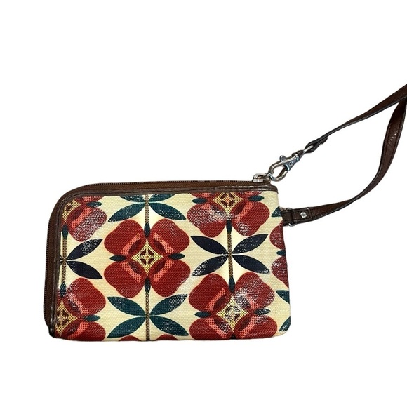 Fossil Wristlet Keyper Coated Canvas Wristlet - Picture 3 of 9